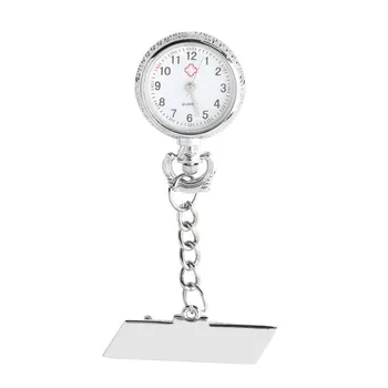 

Dedicated Stainless Steel Hospital Nurse Watch Pocket Watch Medical Doctor Dial Quartz Nurse Watch Chest Table new