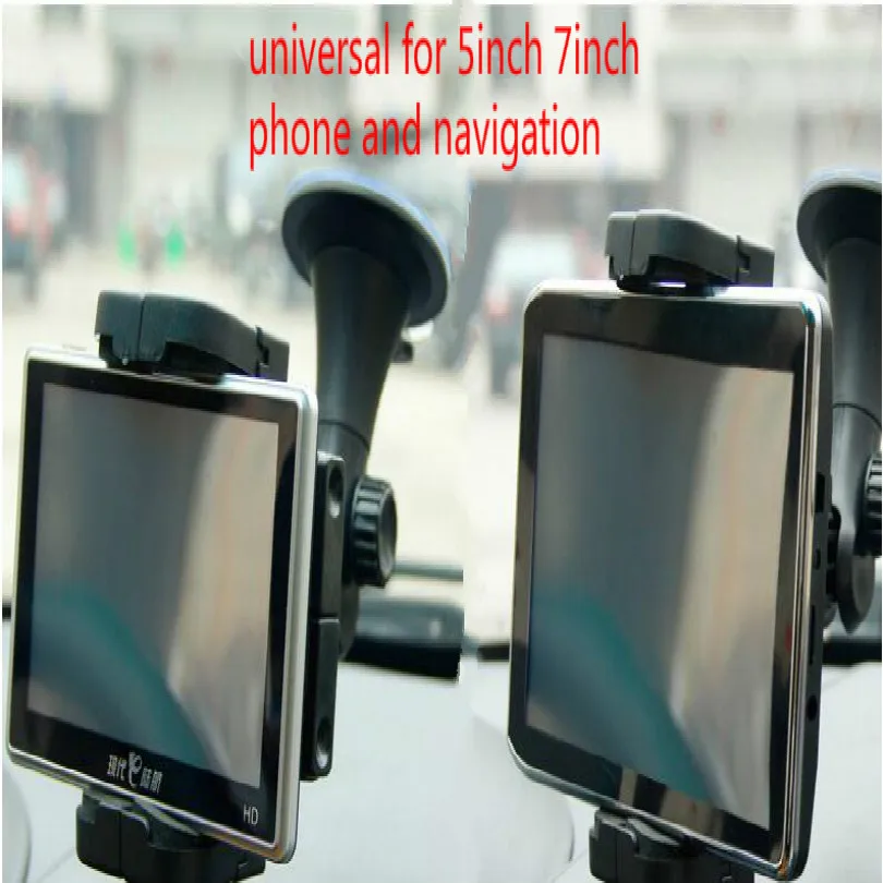 

universal for tablet car holder car phone holder navigation holder 5inch 7inch Retractable Rotatable with Sucker free shipping