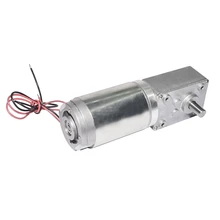 40GZ868 DC Gear Motor 12V 24V 3/9/14/25/40/50/80/110/160rpm Worm Reducer Geared Electric Motor With Reduction Gearbox For DIY