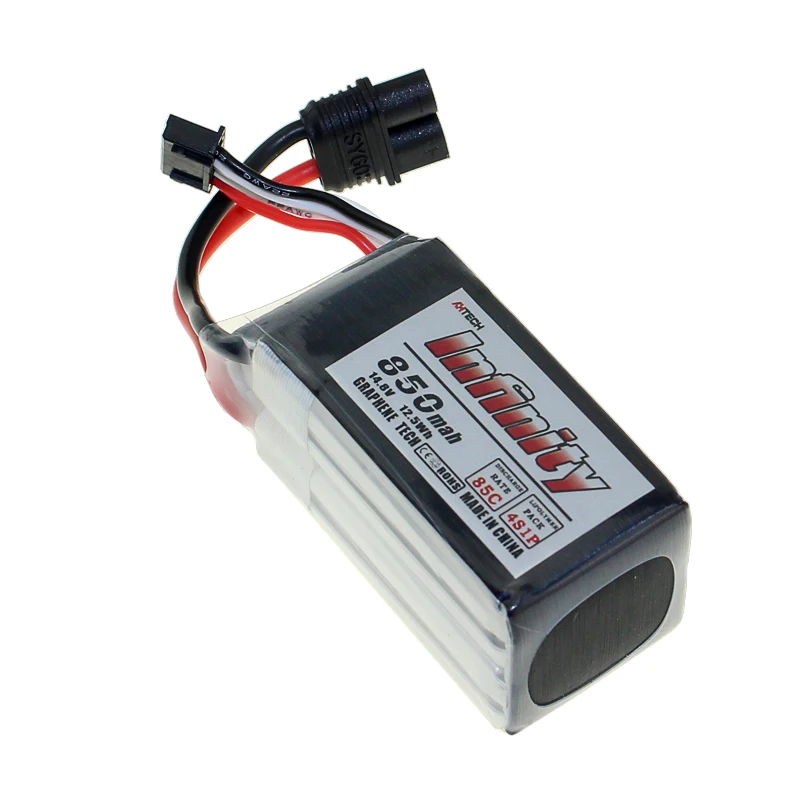 Аккумулятор Infinity 550mAh 850mAh 40c 85C 2S 3S 4S 7,4 V 11,1 V 14,8 V LiPo JST SY60 XT60 XT30 для гоночного дрона RC FPV