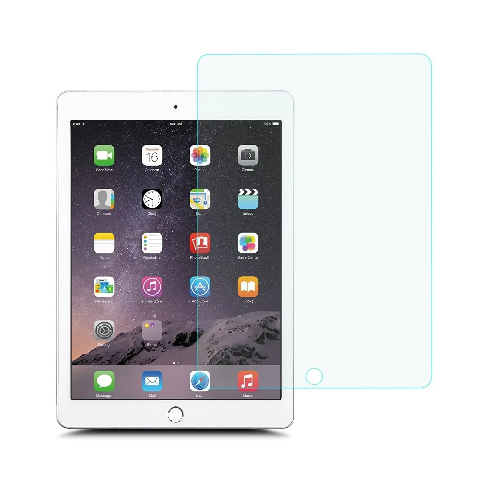 Мягкий гибкий прозрачный чехол для iPad Mini чехол 1 2 3 Защита экрана для iPad Mini чехол+ 9H Жесткий протектор стекла