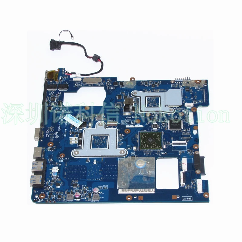 Brand new BA59-03420A VBLE4 VBLE5 LA-8868P لسامسونج NP355 NP355E5C boardfull رئيسية متن ddr3 cpu اللوحة المحمول اختبار