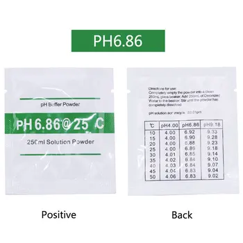 

1pcs pH Meter Buffer Solution Powder Set for Quick and Easy pH Calibration 4.01 6.86 9.18 Calibration Powder