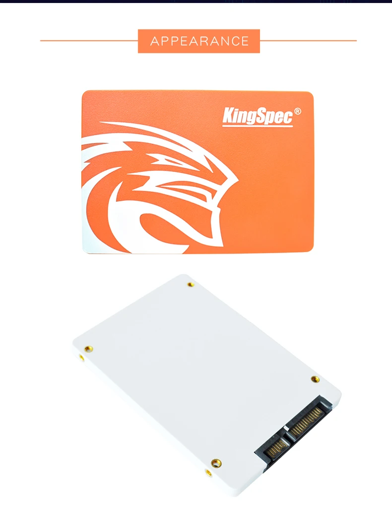 Kingspec 2,5 "SSD 128 ГБ 256 ГБ 512 ГБ Internal Solid State SSD HDD жесткий диск ssd SATA III ssd диск для ПК/ноутбука/настольного