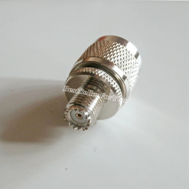 1 шт. Mini UHF female MINIUHF jack к male plug PL 259 RF Connector Converter Adapter|Соединители| |