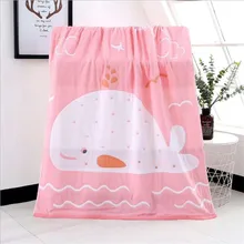 

Muslin Baby Blankets Children 6 layers Gauze Cotton Soft Anti Kick Quilt Newborn Infant Swaddle Towel Kids Bath Towel 120*150cm