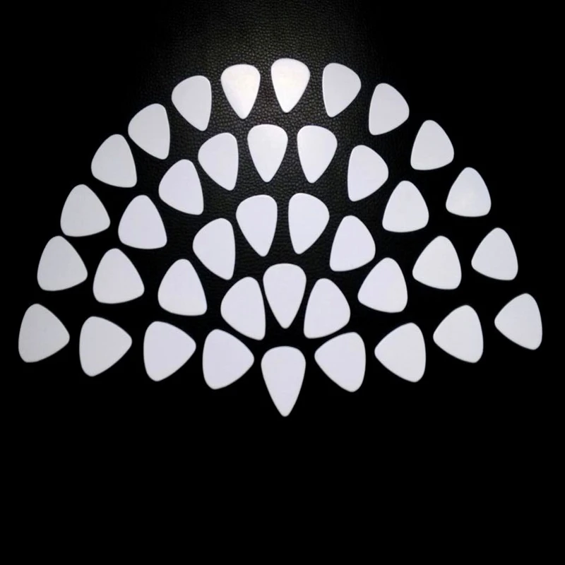 

SOACH wholesale 100pcs 0.46/0.71/1.0mm guitar paddle PVC instrument accessories for beginners play ukulele acoustic guitar parts