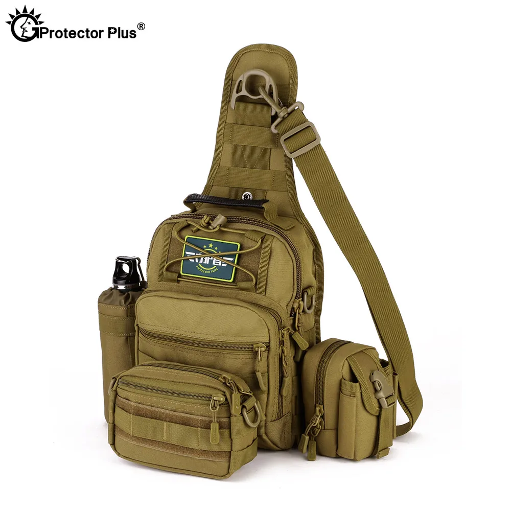 Najtaniej PROTECTOR PLUS Sport Camping torby męskie taktyczna wojskowa plecak Outdoor Crossbody torby turystyka torba typu sling na klatkę piersiową torba wędkarska