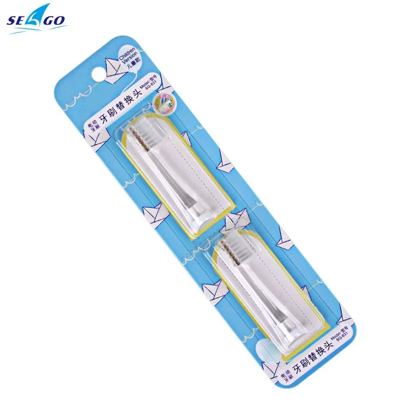Seago прецизионная зубная щетка для чистки головок, звуковая электрическая зубная щетина, зубные щетки для SG-621, насадки для детских зубных щеток