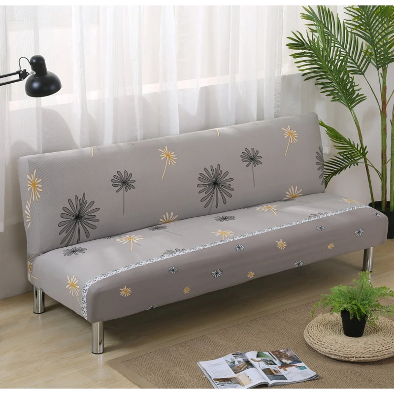 Цветочный геометрический без подлокотника чехол для дивана все включено чехол сезоны эластичный диван вытирается полотенцем диван-кровать домашний декор в скандинавском стиле