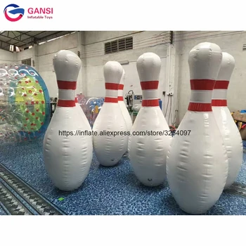 شراء الإنسان زورب البولينج لعبة 2 متر ارتفاع العملاق نفخ قوارير البولينغ مع سعر المصنع