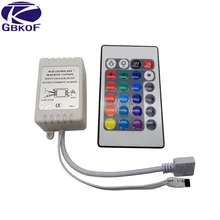 DC12V 24-кнопочный ИК-пульт дистанционного управления RGB контроллер для SMD2835/3528/5050/5730/5630/3014 RGB Светодиодные ленты огни мини контроллер для светодиодных лент