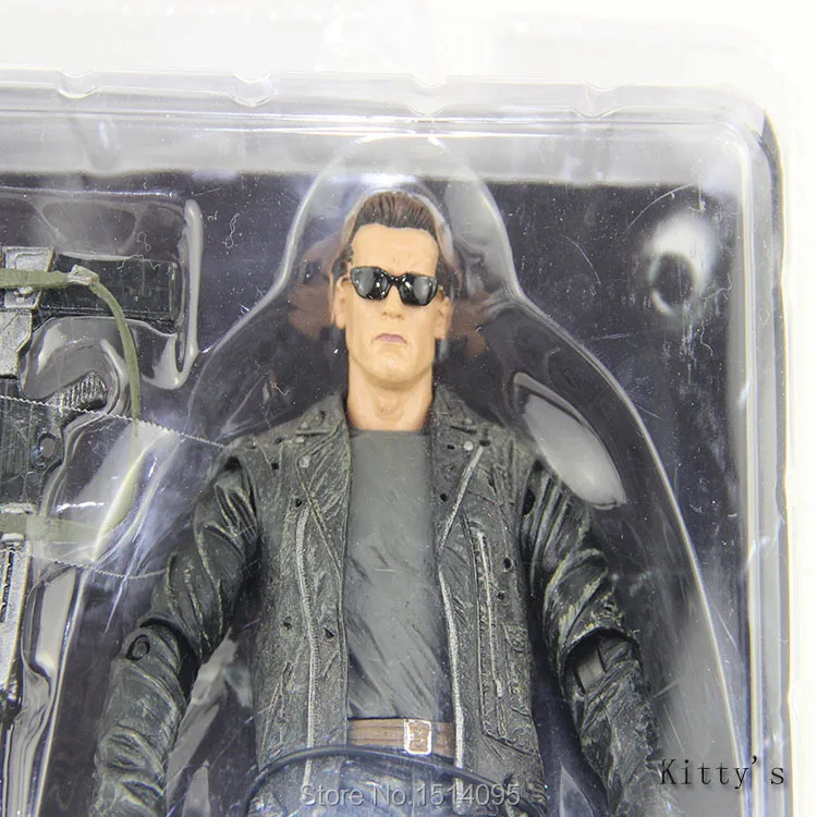 7 "18 см NECA Терминатор 2 фигурка T-800 битва во времени Арнольд ПВХ фигурка игрушка модель TT006