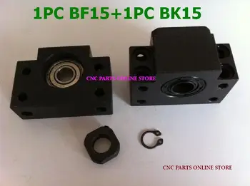 

BK15+BF15 ball screw end supports for ball screw SFU2005 SFU2010