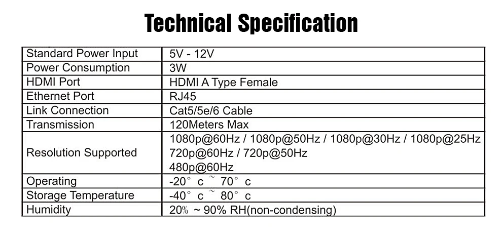 HSV378-IR HDMI Extender Cat5 Lossless and No Latency over UTP STP Cat5e Cat6 Rj45 Network HDMI Ethernet Transmitter Receiver IR (10)