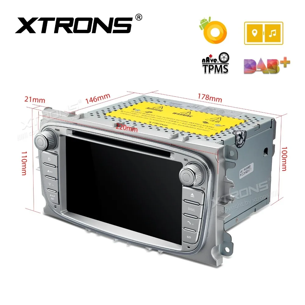 Flash Deal 7" Android 8.0 OS Car DVD Multimedia Navigation GPS Radio for Ford Focus II 2008-2011 & Galaxy II 2006-2011 & Kuga 2008-2012 5