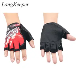 LongKeeper Прихватки для мангала Половина Finger Атлетические Многофункциональный Guantes Ciclismo варежки Luavas для Для мужчин Размеры L, XL sxj01