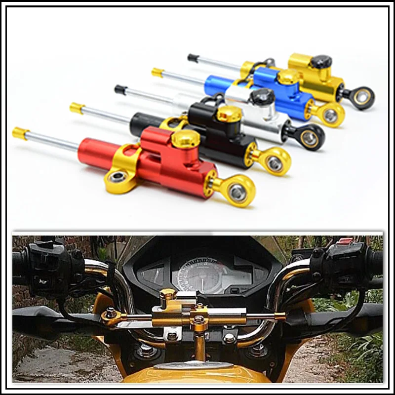 

for CNC Damper Steering StabilizerLinear Reversed Safety Control Over for yamaha xvs ninja 250r honda shadow 750 honda steed day