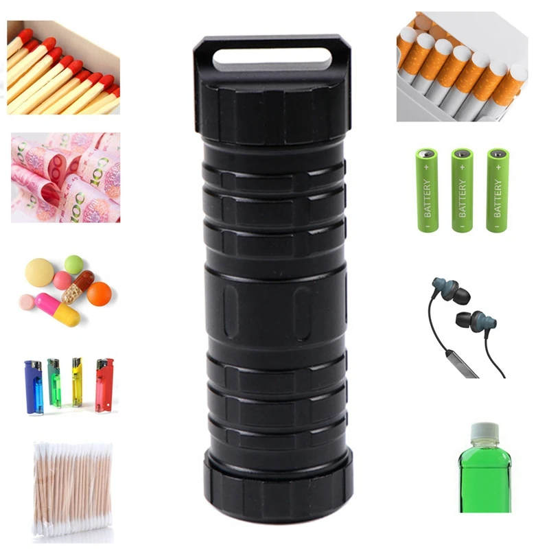 

Outdoo aluminum EDC survival sealed waterprooftank Portable emergency equipment