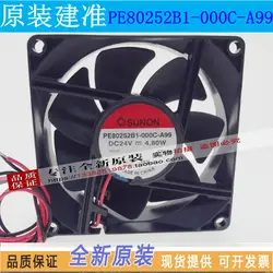 Новый SUNON PE80252B1-000C-A99 8025 24 В 4,8 Вт вентилятор охлаждения