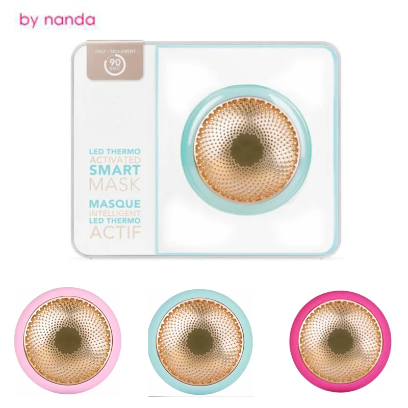 

New Electric Smart Mask Treatment Device | Fuschia Pearl Red Fuchsia Pink Mint Womens Skin Care Sealed With 1pcs Mask 3 Color