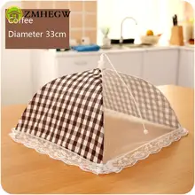 Пищевой чехол, гигиенический сетчатый зонт, покрытие для кухонного стола, для барбекю, пикника, сложенные кухонные принадлежности, для приготовления пищи, сетчатые Чехлы для еды