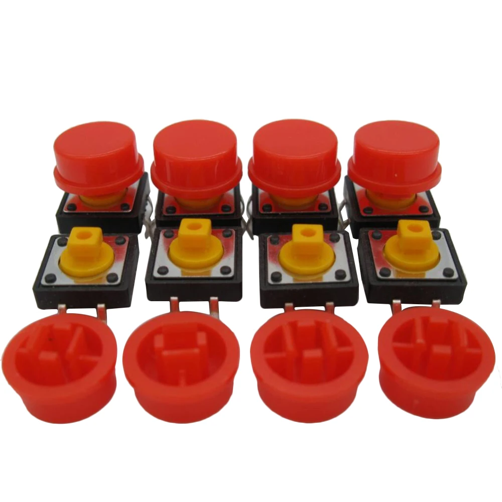 25PCS B3F 4055 Tactile Touch Push Button Switch Momentary 12*12*7.3MM