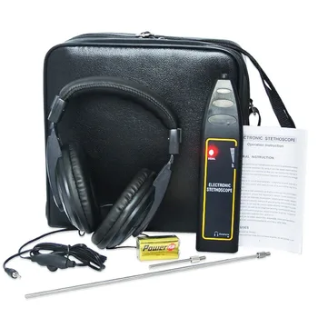 Car Styling Autos Noise Finder Detector Electronic Stethoscope with An Adjustable Headset Automobile Abnormal Sound Detection car circuit detector car circuit tester car electronic detector stethoscope earphone noise finder automotive noise sensor