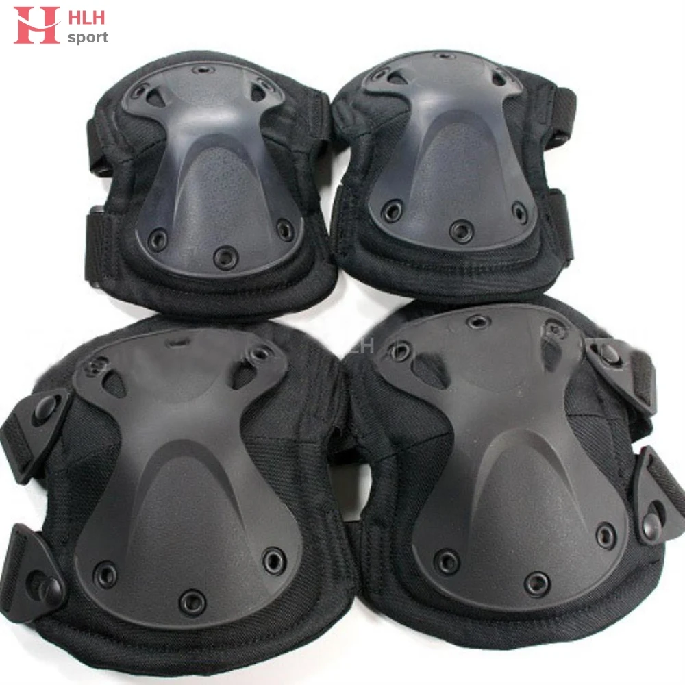 AAA High Quality Tactical Knee Elbow Pads Protection 4 Pcs Sports