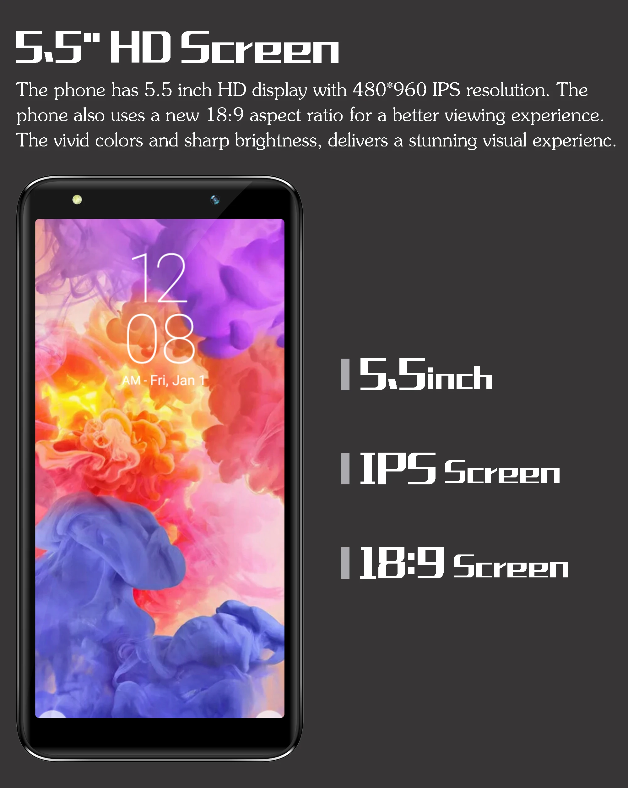 Мобильные телефоны mate20 18:9 5 &quotчетырехъядерный MTK6580 3G ram 16G rom 8MP Android смартфоны