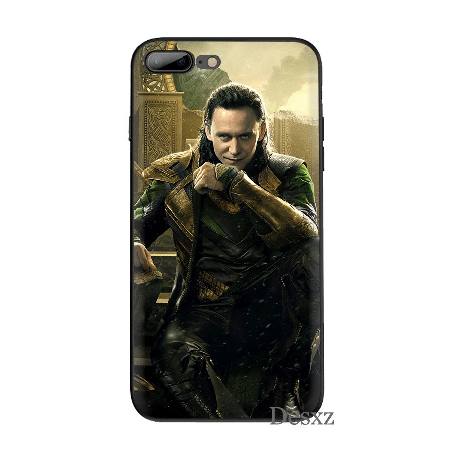 Силиконовый ТПУ чехол для телефона Loki Thor iPhone 11 Pro X XS Max XR 6 6s 7 8 Plus 5 5s SE защитный