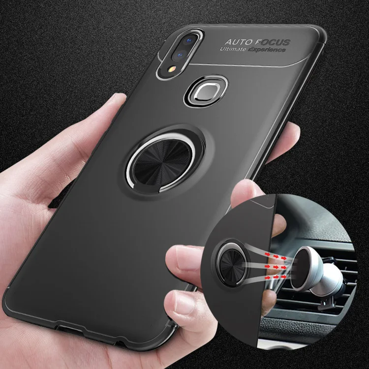 V9 Y85 Magnetic Car Holder Case For Vivo V9 Y85 Cases 360 Rotating Finger Ring Full Phone Cover For Vivo Y85 Y9 Fundas Sheer V9 Y85 Magnetic Car Holder Case For Vivo V9 Y85 Cases 360 Rotating Finger Ring Full Phone Cover For Vivo Y85 Y9 Fundas Sheer