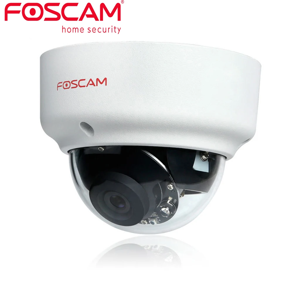 Foscam D2EP Антивандальная уличная камера Full HD 1080P безопасности POE IP купольная IP66 20 м