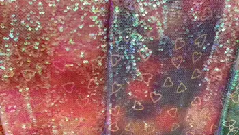 

embroiderd lace fabric Sophia-7.3210 with sequins beautiful Nigerian sequins lace fabric for party dress