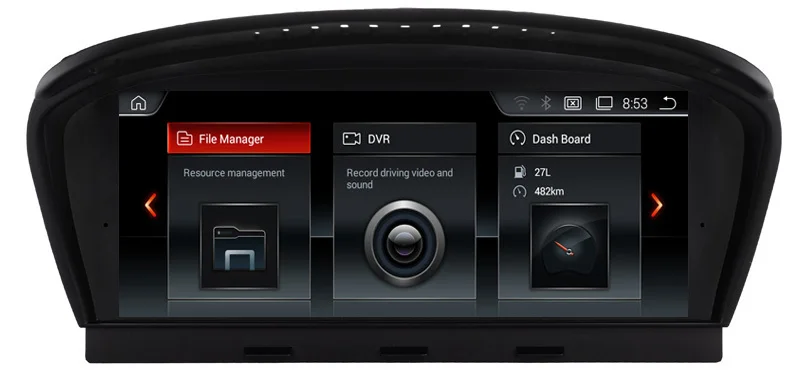 Flash Deal ID6 New style Quad Core Android 4.4 Car DVD For BMW 3 series E90 2009-2012 With GPS Navi Audio Radio iDrive Steering wheel map 3
