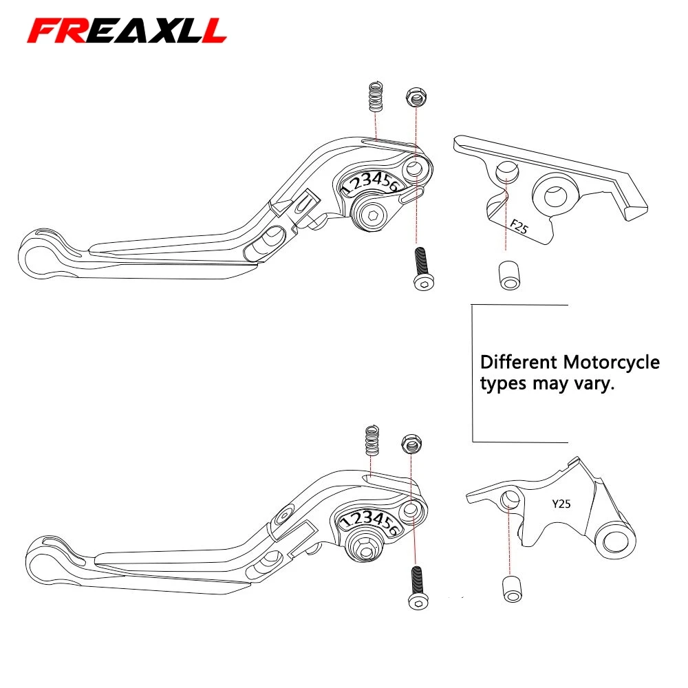 Для YAMAHA FZ1 FAZER FZ 1 2006 2015 2007 2008 2009 2010 аксессуары для мотоциклов с ЧПУ Складные