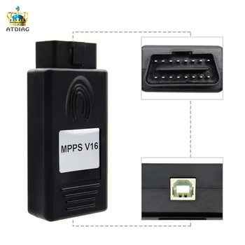 

Factory Price MPPS V16 ECU Chip Tuning Tool For EDC15 EDC16 EDC17 Inkl Checksum SMPS MPPS 16 CAN Flasher Remap Cable Free Ship