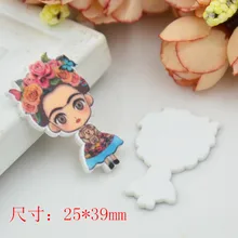 10pcs/lot flat back planar resin princess cartoon DIY resin cabochons accessories for diy mobile phone case headband