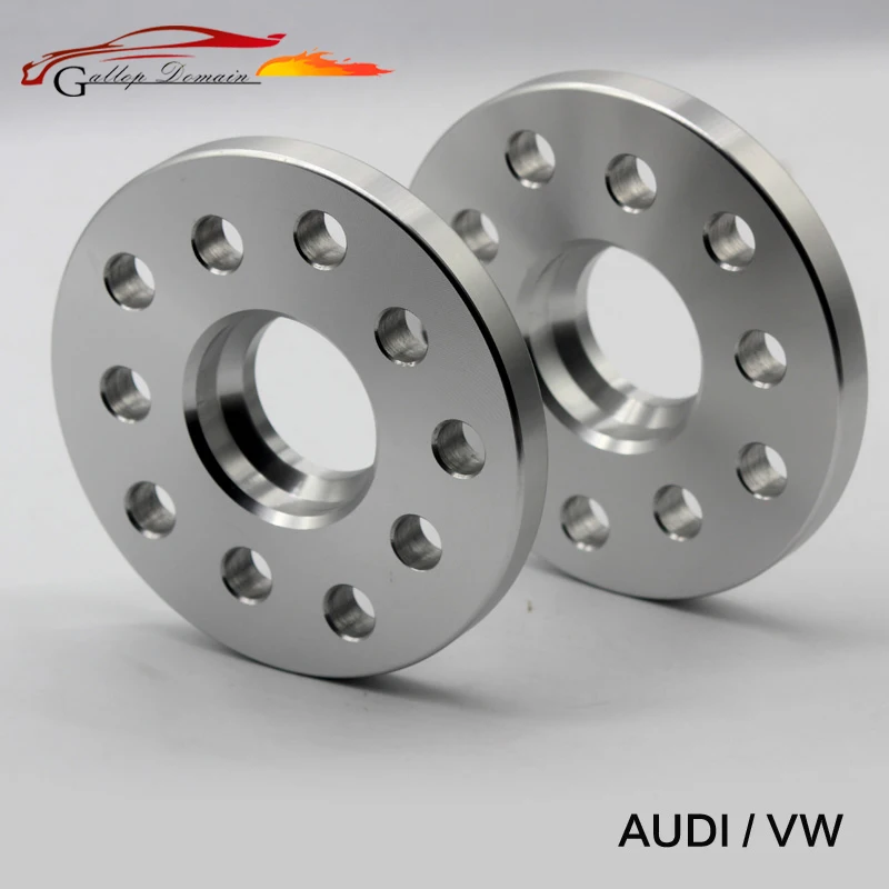 

2PC 12mm Wheel Spacer with 10 bolts for Car VW Kit 5x100 &5x112 Golf/Bora/Polo/Octavia/Convert/Cabrio/Jetta/Phaeton/Rabbit/CC
