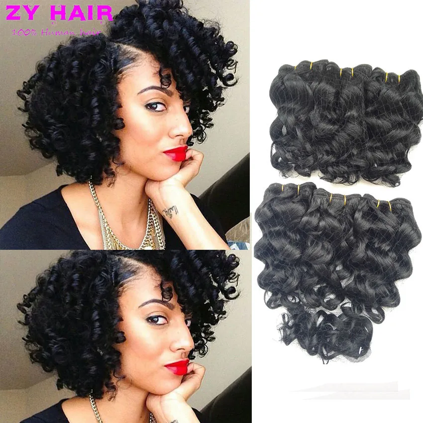 8 Short Body Wave Weave Barato Deep Loose Weave Hair Style