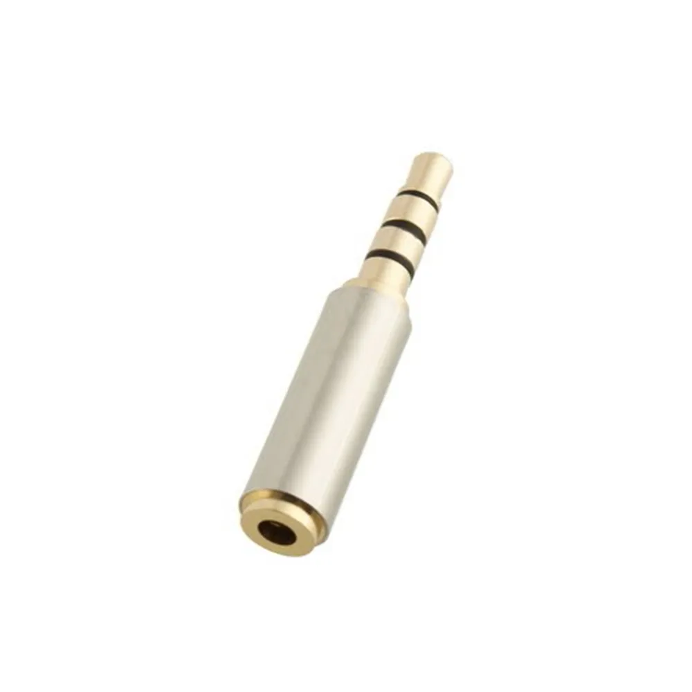

High Quality 2.5mm Female To 3.5mm Male Stereo Headphone MIC Audio Jack Adapter Converter Newest Free Shipping