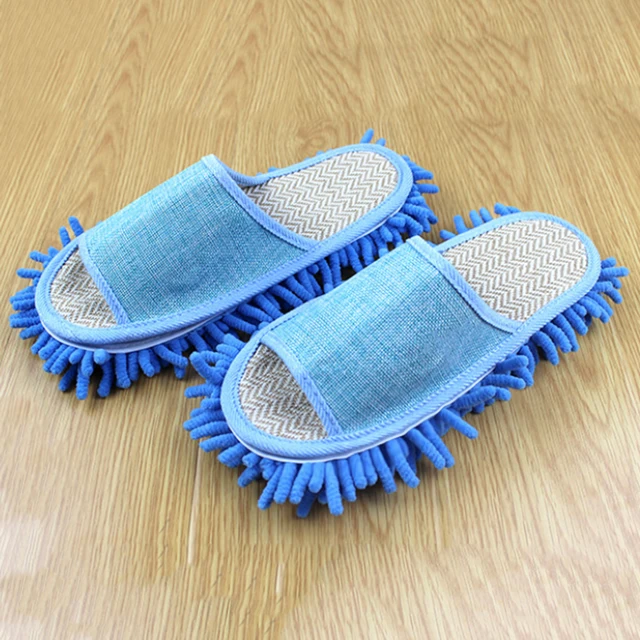 Buy Multifunction One Pair Open Toe Dusting Mop Broom