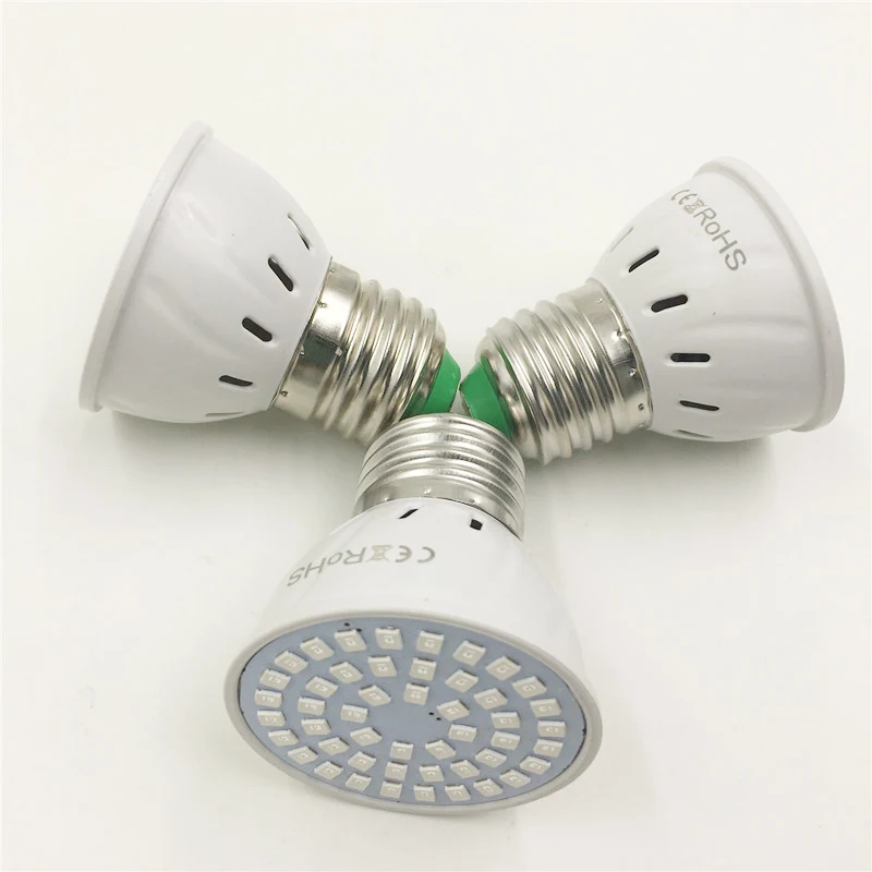 Leedome LED Phyto лампы полный спектр светодиодный свет для выращивания 48 60 80