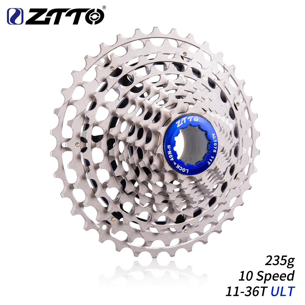 ZTTO велосипедная кассета 10 скоростей Ultimate ULT S 11 36T HG MTB Звездочка Сверхлегкая CNC