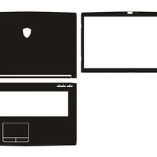 KH углеродного волокна ноутбук Стикеры наклейка для ухода за кожей кожного покрова MSI GE72 GE72VR GP72 GP72X GP72VR GP72M GL72 GL72M GV72 GF72 GF72VR 17,3"