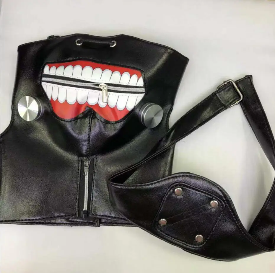 Оптовая продажа Аниме Tokyo Ghoul 2 Kaneki Ken маска Регулируемые маски на молнии