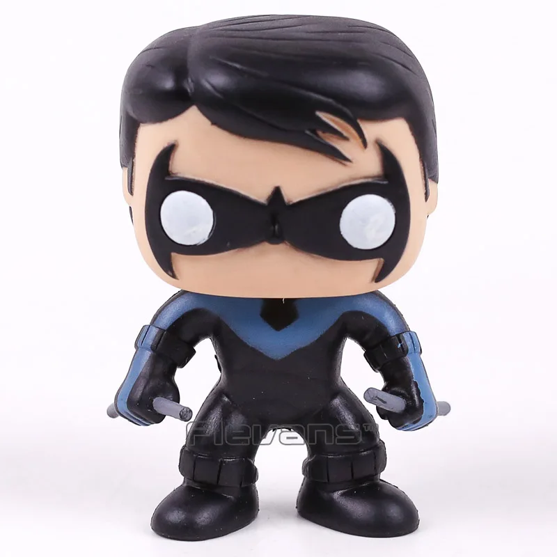 

DC COMICS Super Hero Nightwing Vinyl Figure Collectible Model Toy Car Decoration Doll 10cm