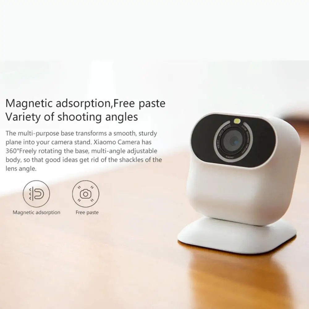 Xiaomi Xiaomo AI camera Mini camera 13MP CG010 Self Portraits Intelligent Gesture Recognition Free Shooting Angle Cam Smart APP