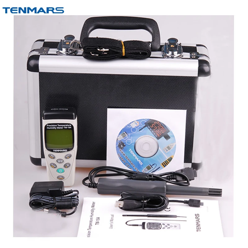 

TENMARS TM-184 Thermometer Hygrometer with Datalogging Function 30000 Records