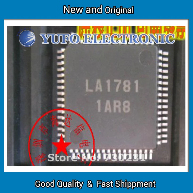 

Free Shipping 2PCS LA1781 QFP64 LA1780 supporting electronic components YF60121